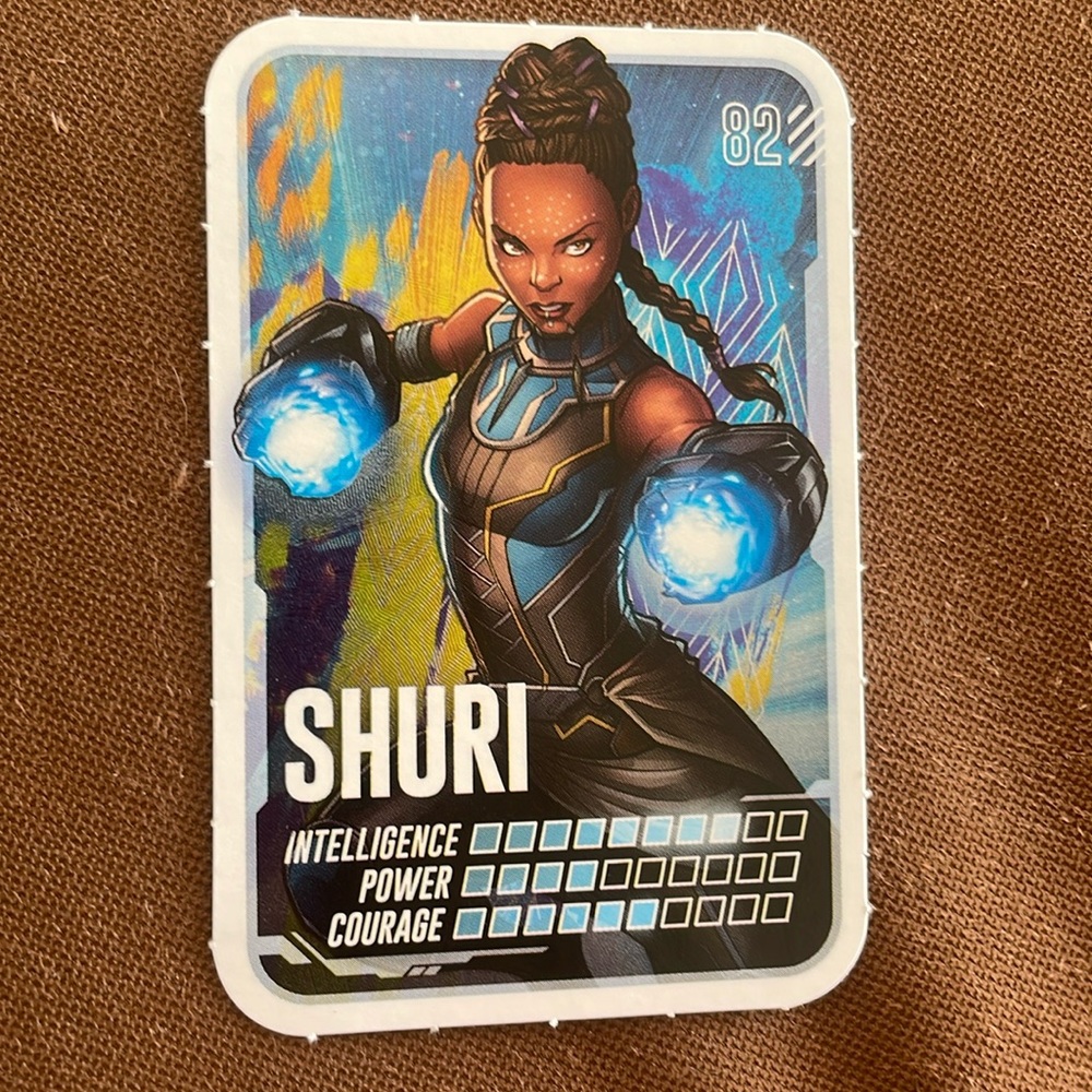 Marvel Collectible Card #82 - SHURI